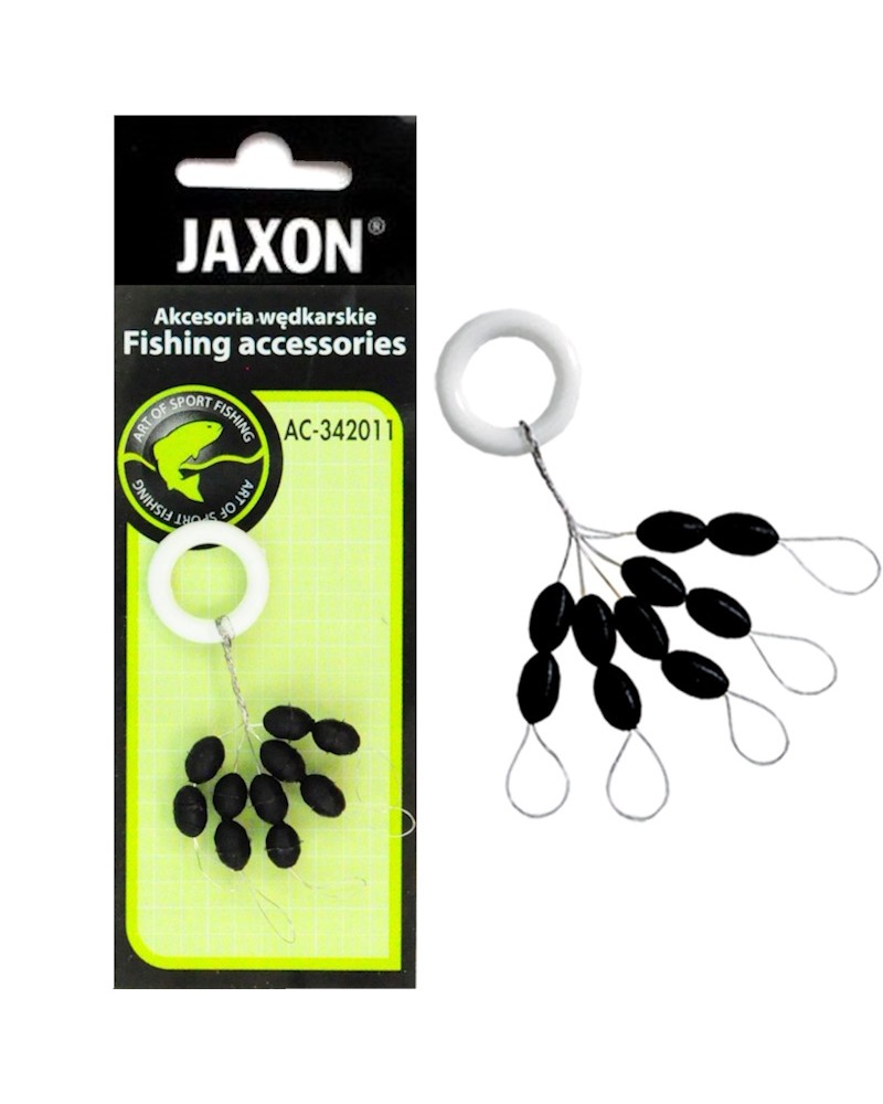 Stopery Silikonowe Jaxon XL Extra Large Czarne