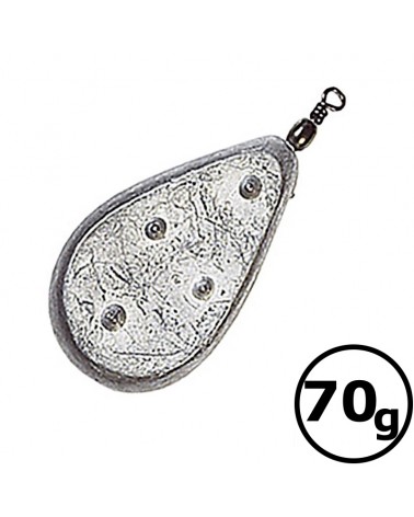 Ciężarek Płaski/Gruntowy Jaxon Z Zaczepami 70g 1szt.