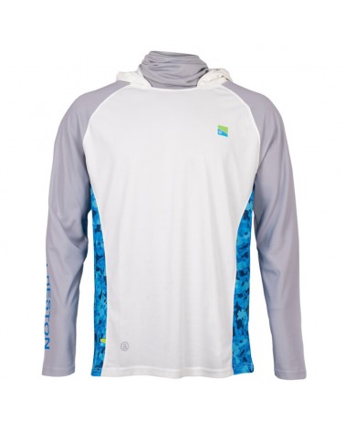 Bluza Z Kapturem Preston Performance Hooded Sun Shirt UPF-40