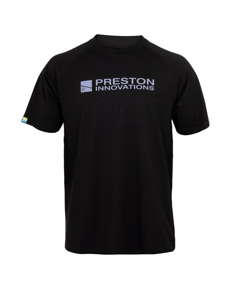 Koszulka Wędkarska Preston Lightweight Black Raglan T-Shirt