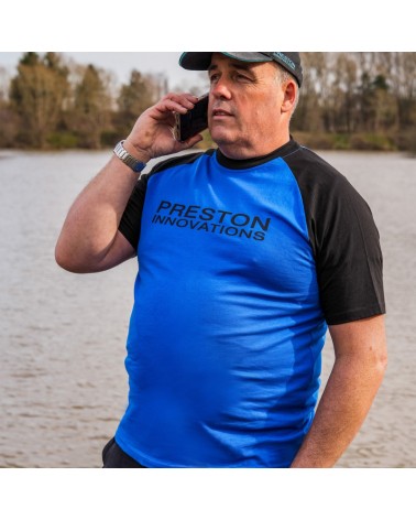 Koszulka Wędkarska Preston Lightweight Blue Raglan T-Shirt