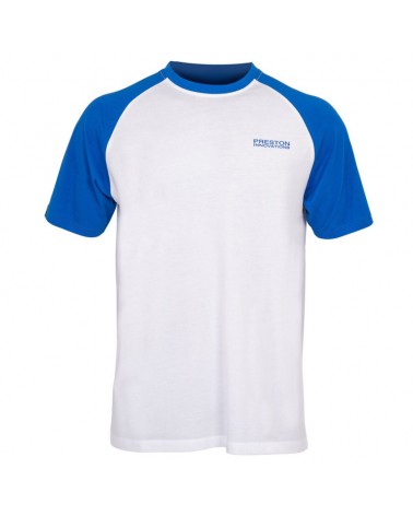 Koszulka Wędkarska Preston Lightweight White Raglan T-Shirt