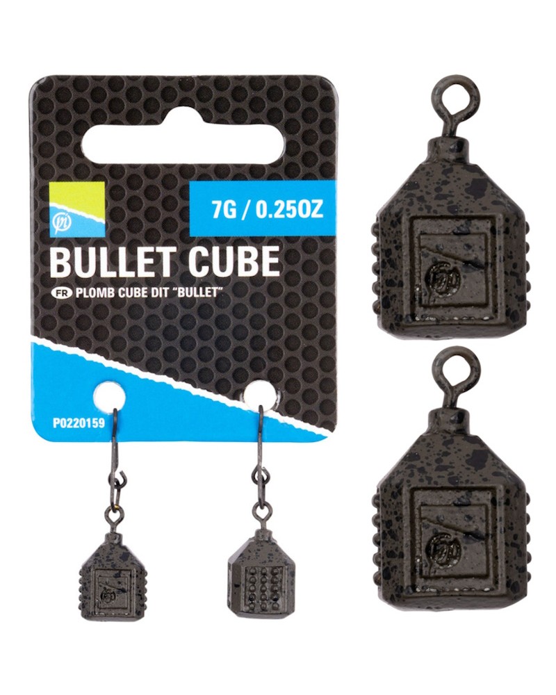 Ciężarek Gruntowy Preston Bullet Cube 7g 0.25oz 2szt.