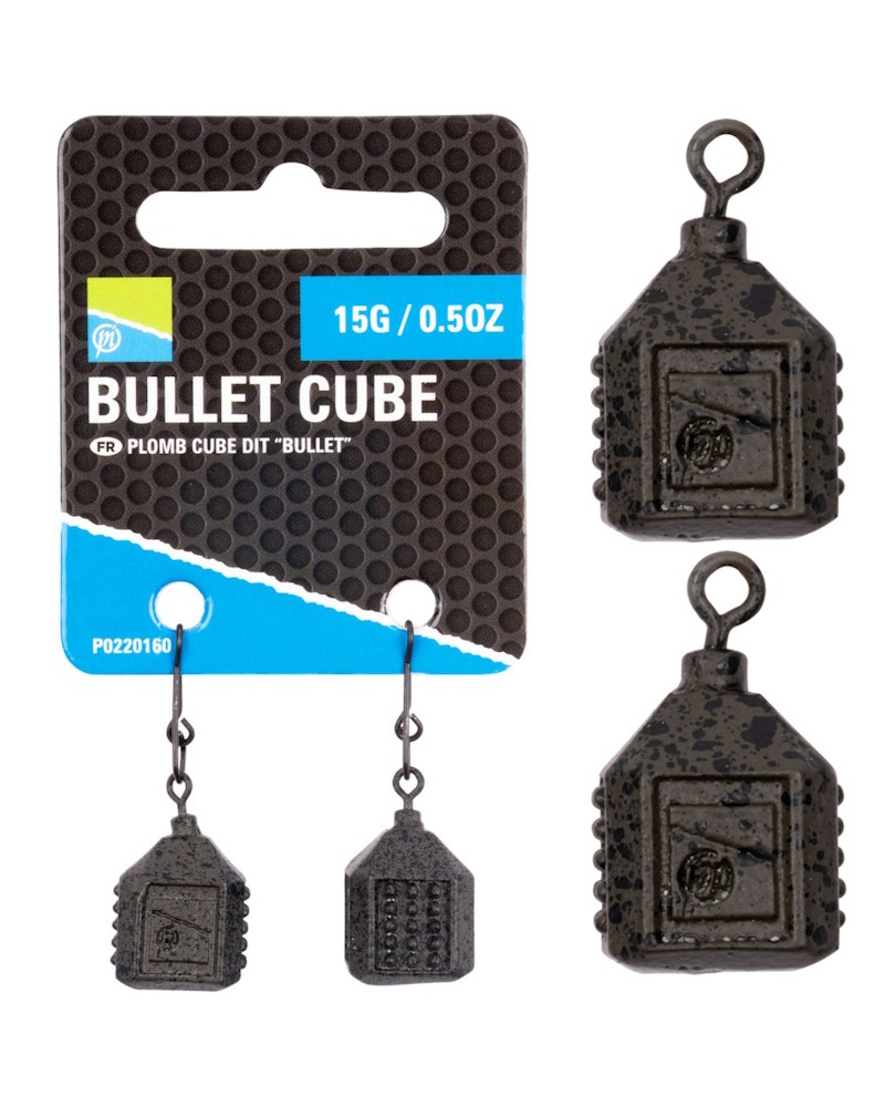 Ciężarek Gruntowy Preston Bullet Cube 15g 0.50oz 2szt.