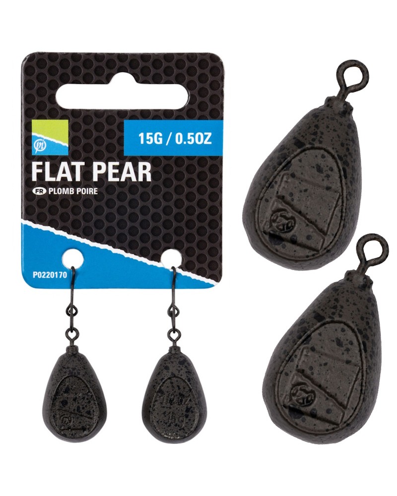 Ciężarek Gruntowy Preston Flat Pear 15g 0.50oz 2szt.