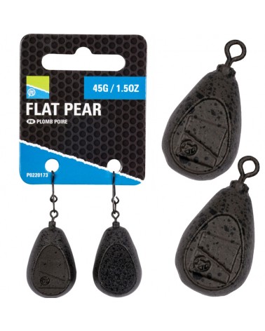Ciężarek Gruntowy Preston Flat Pear 45g 1.50oz 2szt.