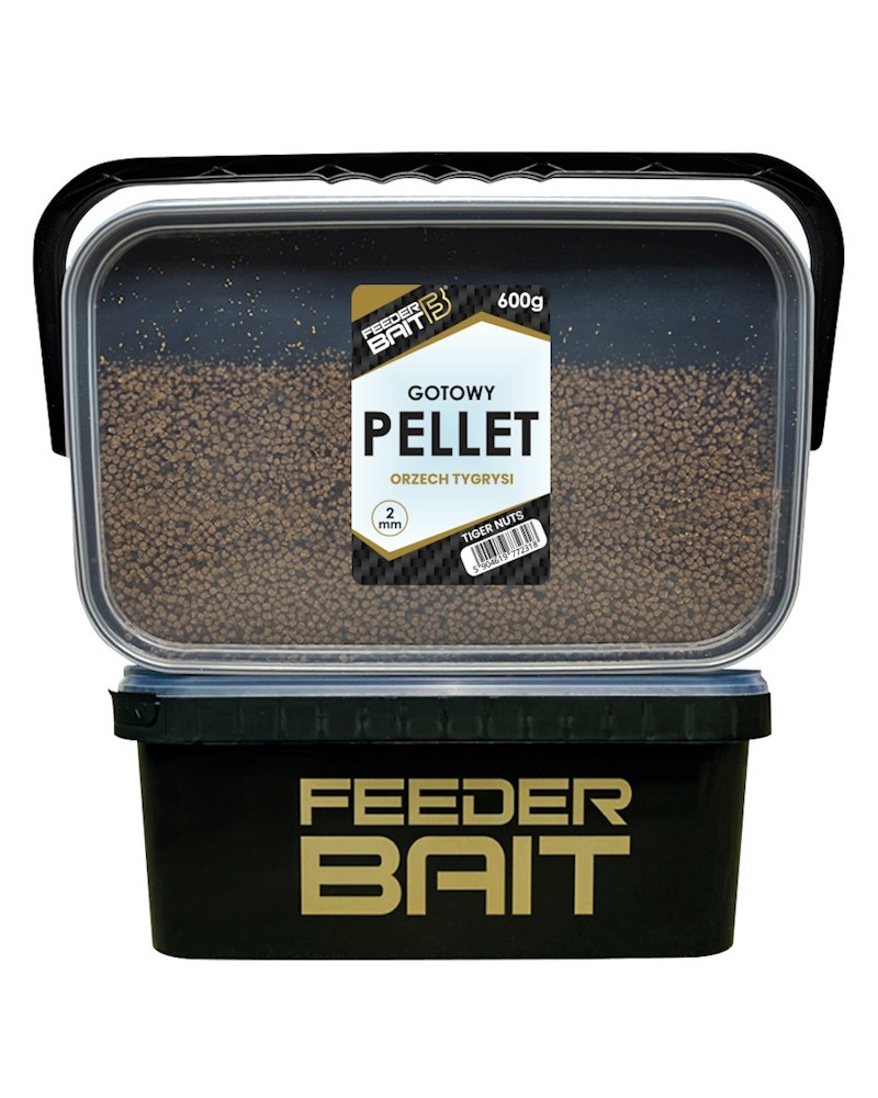 Pellet Feeder Bait Method Ready Gotowy W Wiaderku Orzech Tygrysi Tiger Nuts 2mm 600g