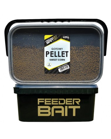 Pellet Feeder Bait Method Ready Gotowy W Wiaderku Sweet Corn Kukurydza 2mm 600g