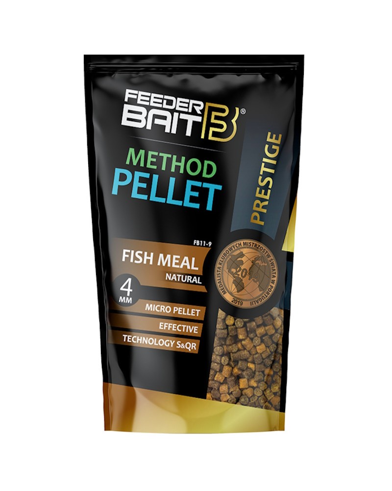 Pellet Do Koszyka Feeder Bait Method Prestige Natural 4mm 800g