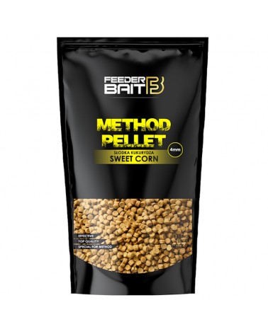 Pellet Do Koszyka Feeder Bait Method Sweet Corn Kukurydza 4mm 800g
