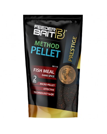 Micro Pellet Feeder Bait Prestige Fish Meal Dark Spice 2mm 800g