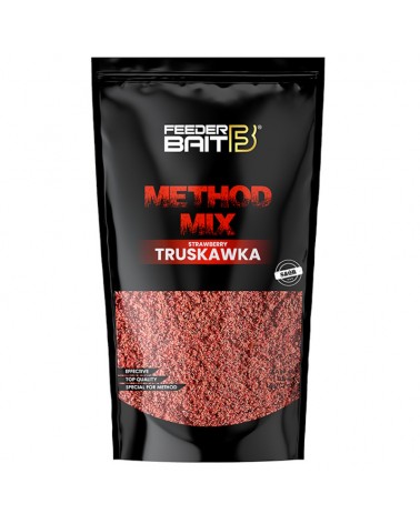 Zanęta Feeder Bait Method Mix Truskawka 800g