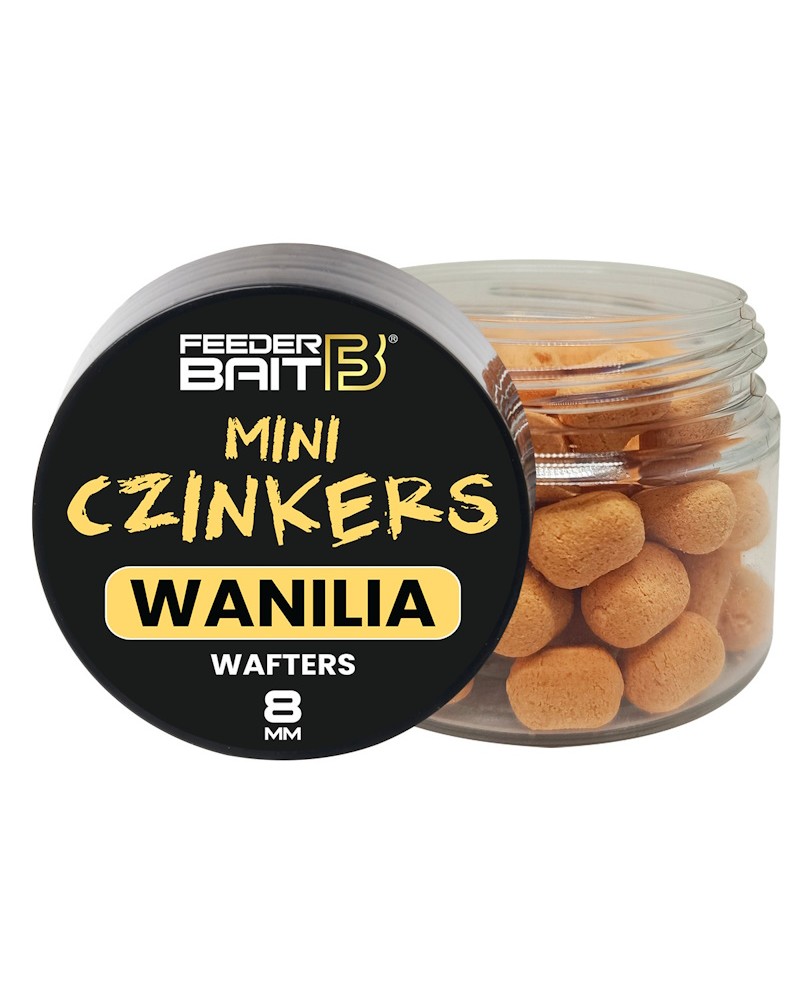 Przynęta Method Feeder Bait Wafters Mini Czinkers Wanilia Vanilla 8mm 25ml