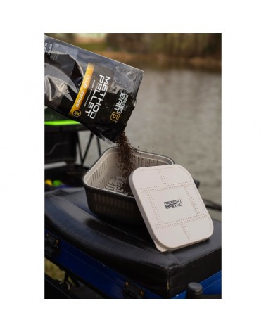 Elastyczne Pudełko Feeder Bait Box 1.9l Z Sitkiem Do Namaczania Pelletu