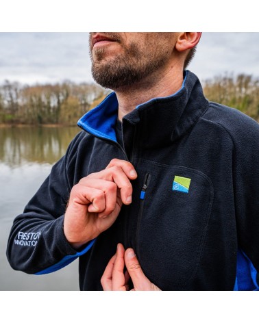 Bluza Polarowa Przeciwwietrzna Preston Micro Fleece
