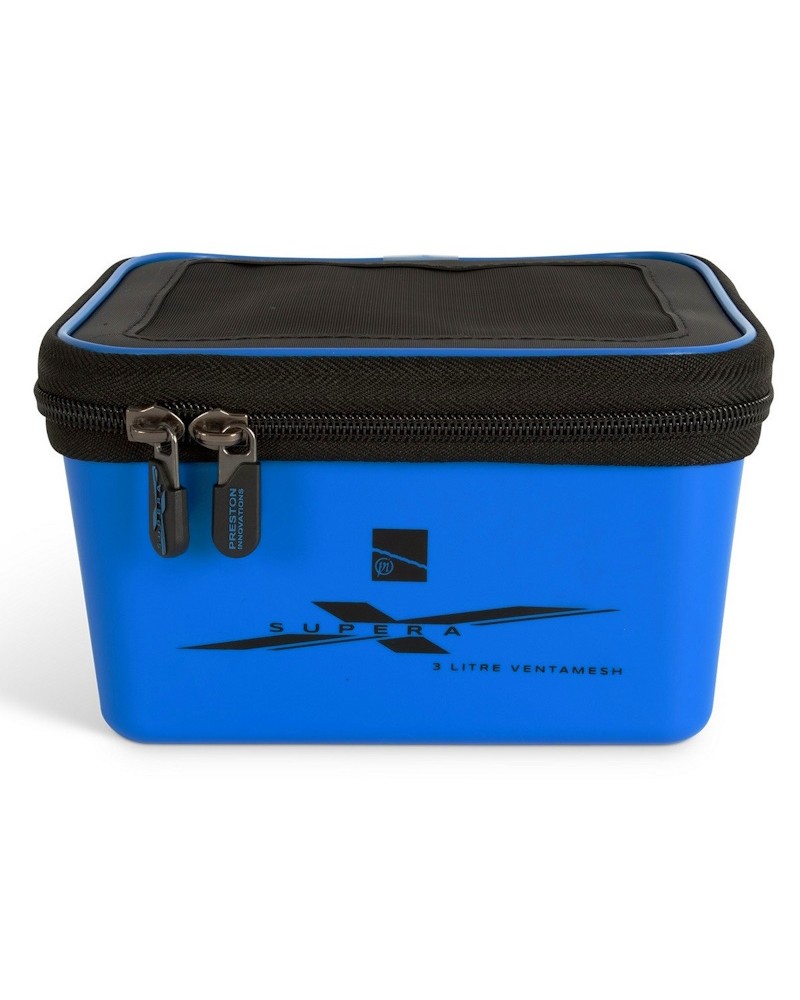 Pojemnik Zamykany Na Przynęty Preston Supera X 3L Ventameshtub 20x20x11cm