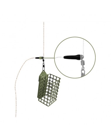 Stopery Gumowe Do Feedera Pozycjoner Skrętki Delphin Cone 8mm 8szt.