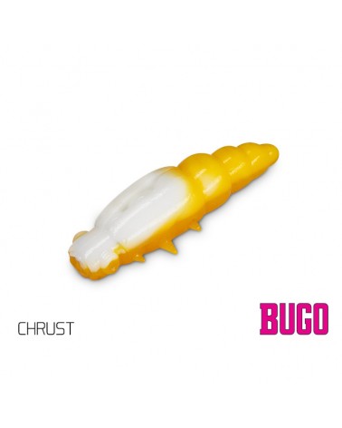 Guma Sztuczna Larwa Delphin Bugo Cheese Chrust 4cm 15szt.