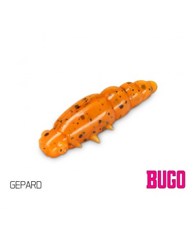 Guma Sztuczna Larwa Delphin Bugo Cheese Gepard 4cm 15szt.