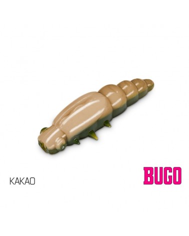 Guma Sztuczna Larwa Delphin Bugo Cheese Kakao 4cm 15szt.