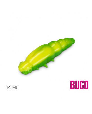 Guma Sztuczna Larwa Delphin Bugo Cheese Tropic 4cm 15szt.