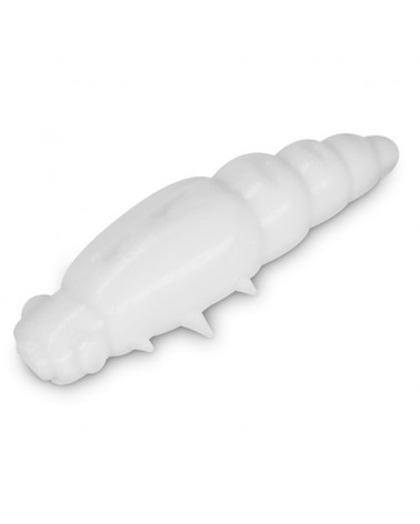 Guma Sztuczna Larwa Delphin Bugo Cheese White 4cm 15szt.