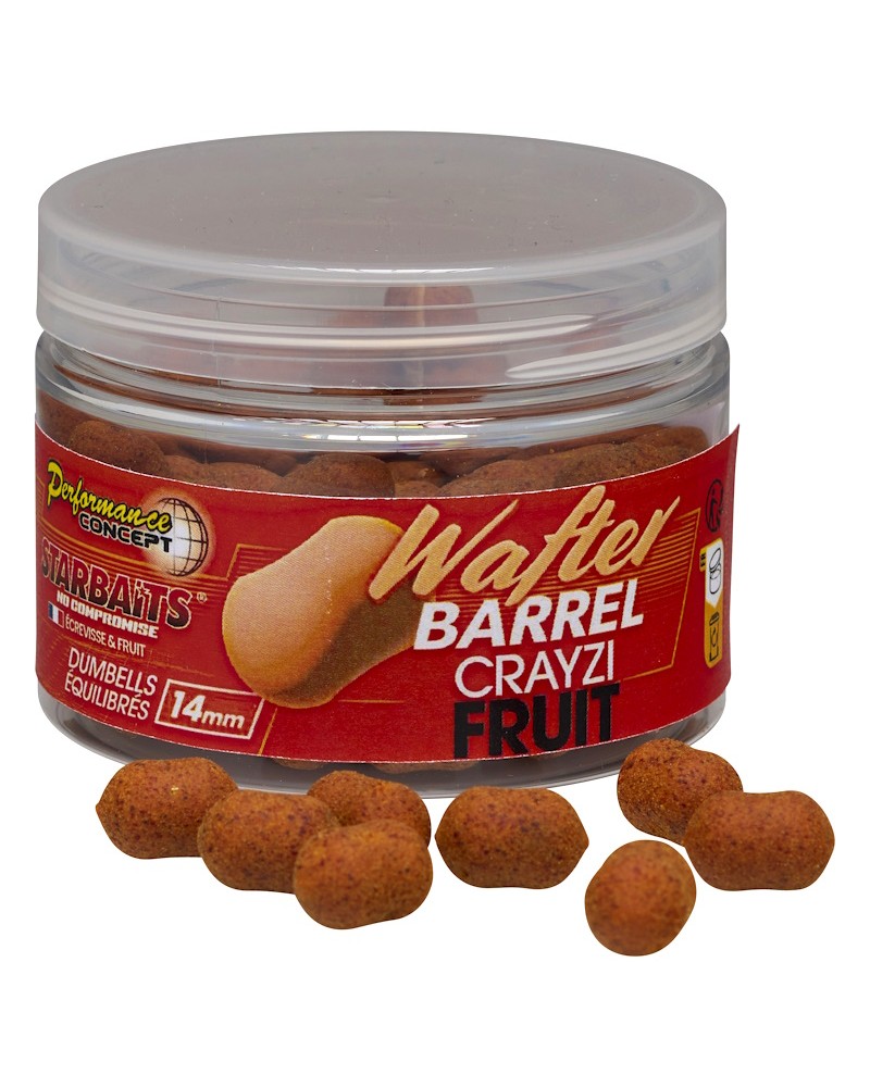 Kulki Haczykowe Starbaits Performance Concept Crayzi Fruit Barrel Wafter 14mm 50g