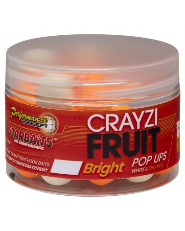 Kulki Haczykowe Starbaits Performance Concept Crayzi Fruit Bright Pop Up 16mm 50g