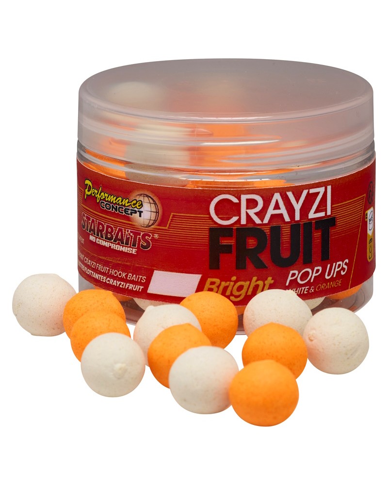 Kulki Haczykowe Starbaits Performance Concept Crayzi Fruit Bright Pop Up 16mm 50g