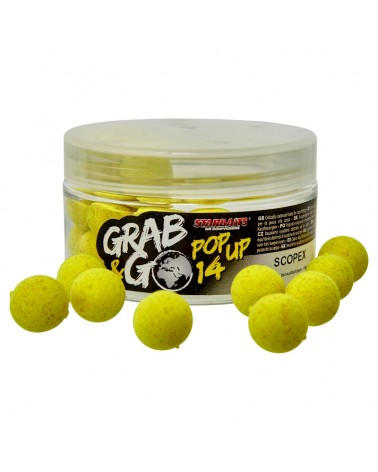 Kulki Haczykowe Starbaits Grab & Go Global Pop Up Scopex 14mm 20g