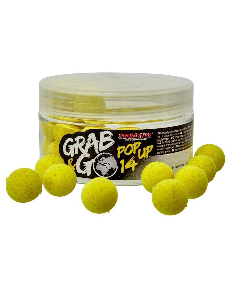 Kulki Haczykowe Starbaits Grab & Go Global Pop Up Sweet Corn14mm 20g