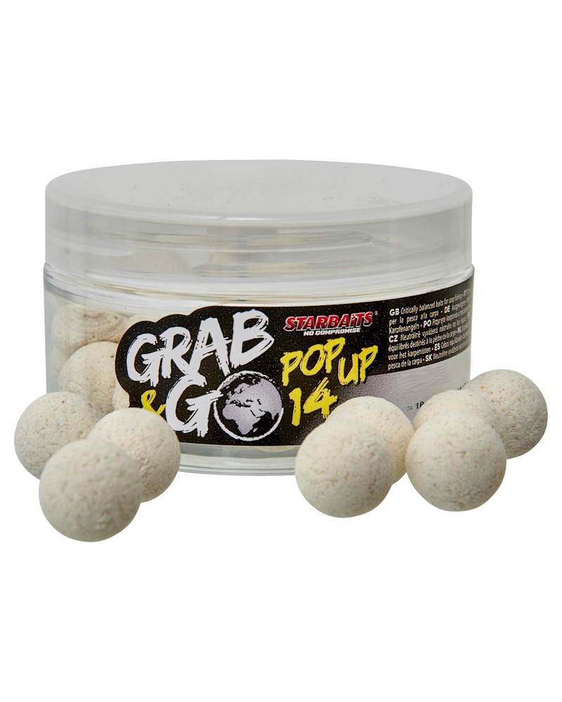 Kulki Haczykowe Starbaits Grab & Go Global Pop Up Garlic 14mm 20g