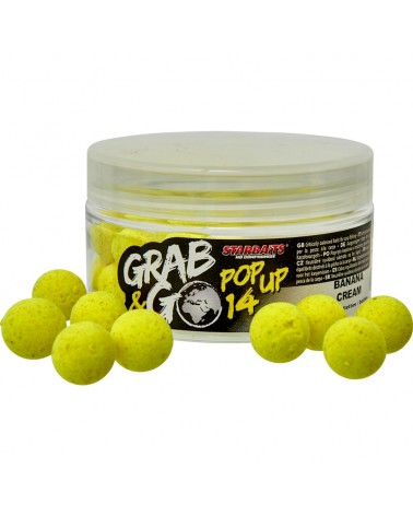 Kulki Haczykowe Starbaits Grab & Go Global Pop Up Banana Cream 14mm 20g