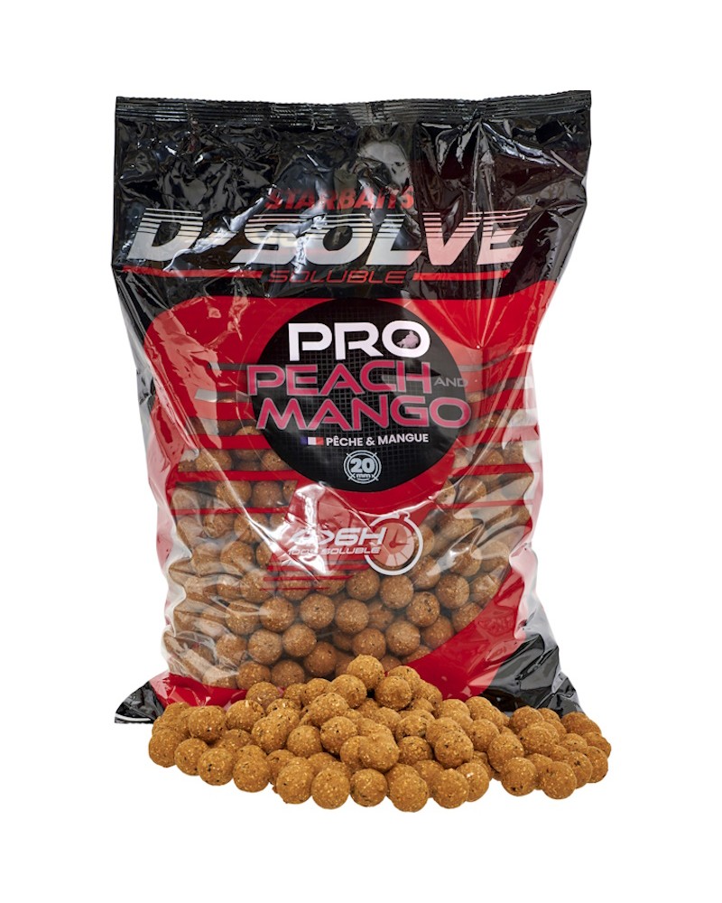 Kulki Zanętowe Probiotic Starbaits D-Solve Peach & Mango 20mm 2.5kg