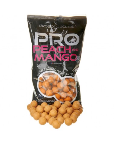 Kulki Zanętowe Starbaits Probiotic Peach & Mango Boilies 20mm 800g