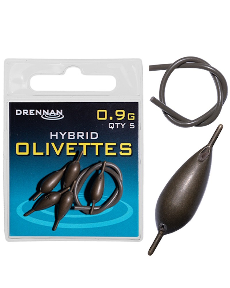 Oliwki Z Igielitem Na Stałe/Przelotowe Drennan Hybrid 0.9g 5szt.