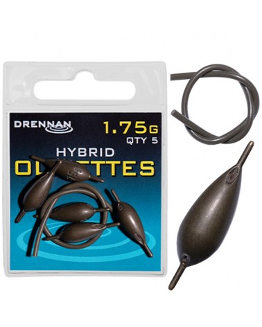Oliwki Z Igielitem Na Stałe/Przelotowe Drennan Hybrid 1.75g 5szt.