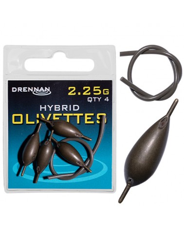 Oliwki Z Igielitem Na Stałe/Przelotowe Drennan Hybrid 2.25g 4szt.