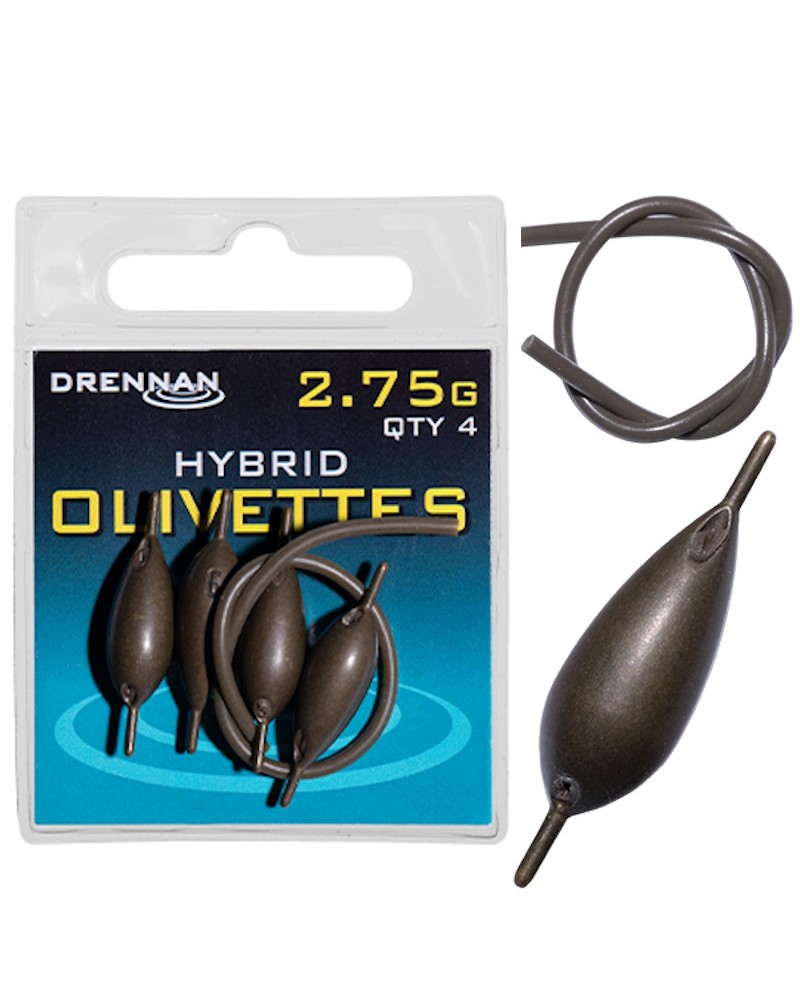 Oliwki Z Igielitem Na Stałe/Przelotowe Drennan Hybrid 2.75g 4szt.