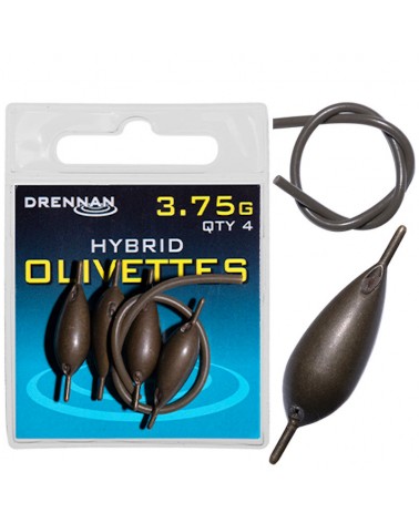 Oliwki Z Igielitem Na Stałe/Przelotowe Drennan Hybrid 3.75g 4szt.