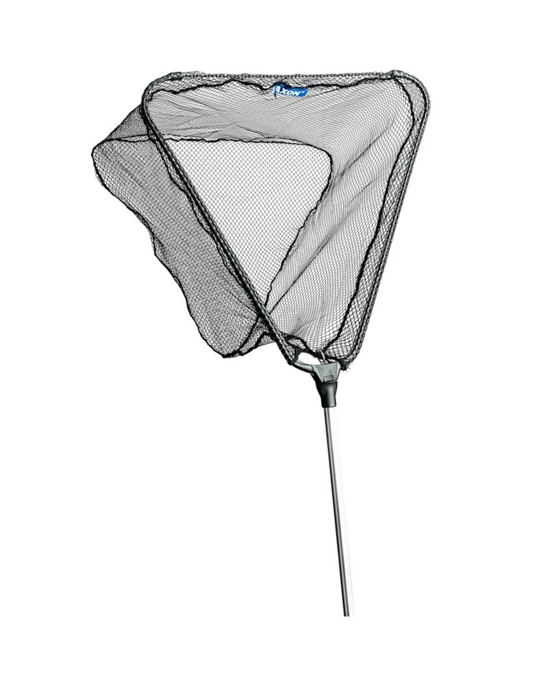 Podbierak Składany Jaxon Eco Standard dł.150cm Siatka 50x50cm Oczko 8mm Transp. 65cm 2cz.