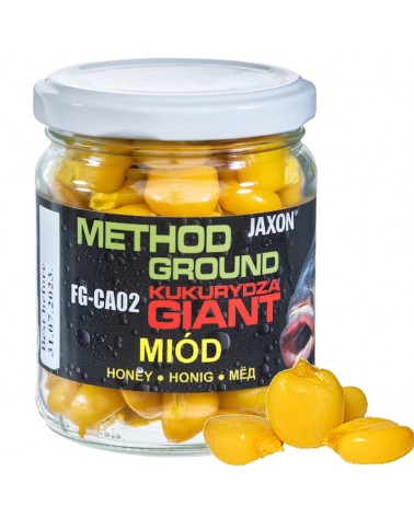 Kukurydza Haczykowa Jaxon Giant Method Ground 125g Miód