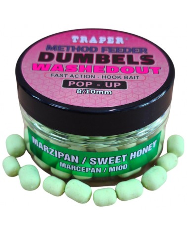 Dumbels Traper WashedOut Pop-Up 8-10mm 30g Marcepan Miód