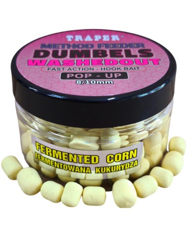 Dumbels Traper WashedOut Pop-Up 8-10mm 30g Fermentowana Kukurydza