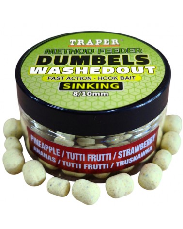 Dumbels Traper WashedOut Sinking 8-10mm/50g Ananas Tutti Frutti Truskawka