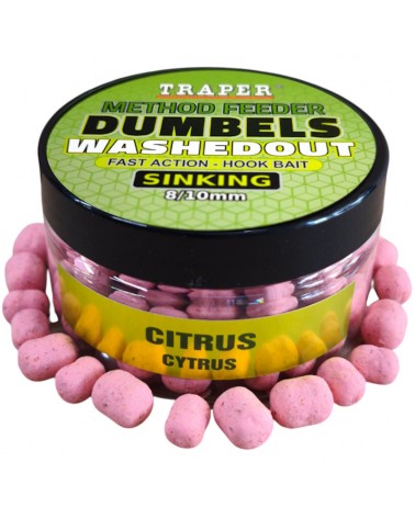 Dumbels Traper WashedOut Sinking 8-10mm/50g Cytrus
