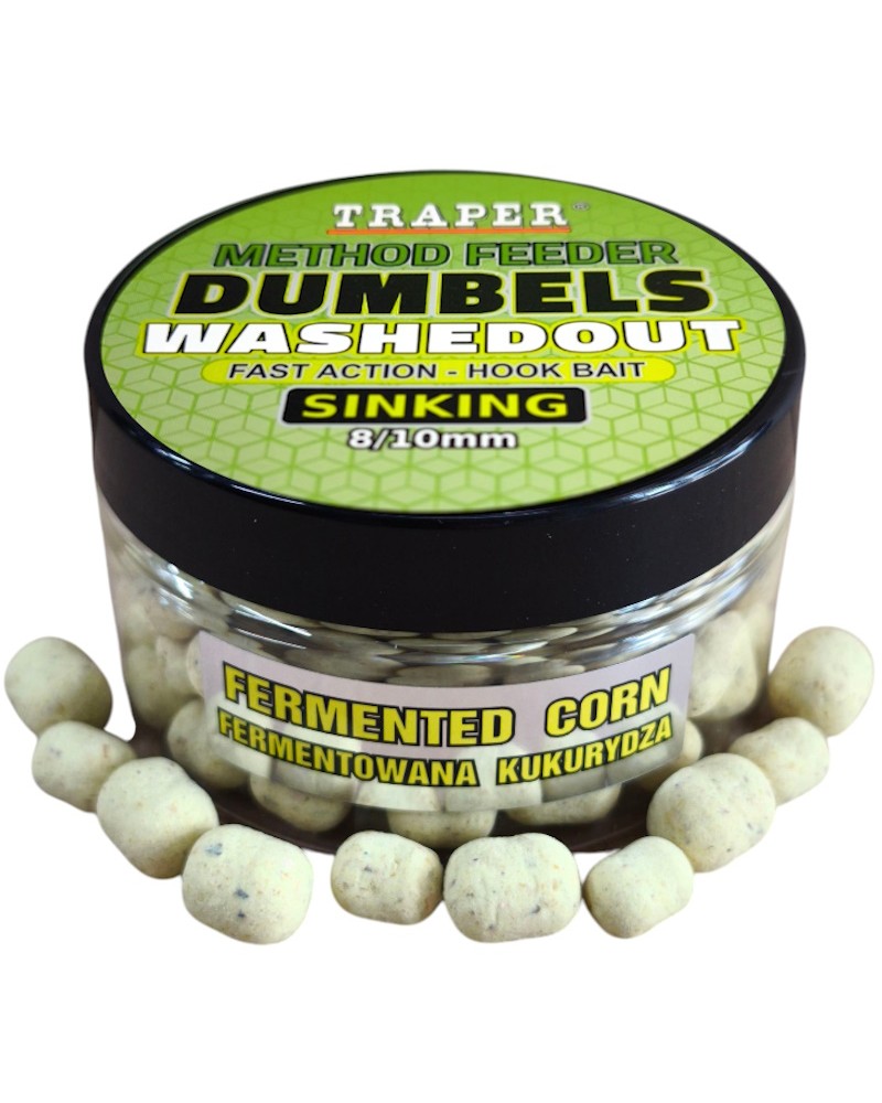 Dumbels Traper WashedOut Sinking 8-10mm/50g Ferment Kukurydza