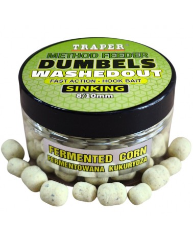 Dumbels Traper WashedOut Sinking 8-10mm/50g Ferment Kukurydza