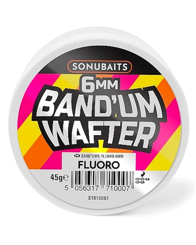 Przynęta Dumbells Sonubaits Band'Um Wafters Fluoro 6mm 45g