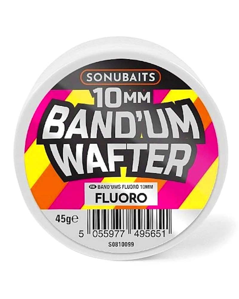 Przynęta Dumbells Sonubaits Band'Um Wafters Fluoro 10mm 45g